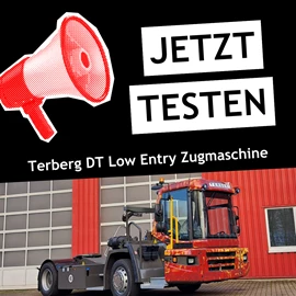 EIN EXKLUSIVES ANGEBOT: TESTEN SIE DIE TERBERG DT LOW ENTRY ZUGMASCHINE