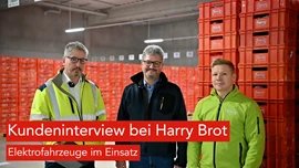 NACHHALTIGE LOGISTIK: ELEKTRIFIZIERUNG BEI HARRY BROT